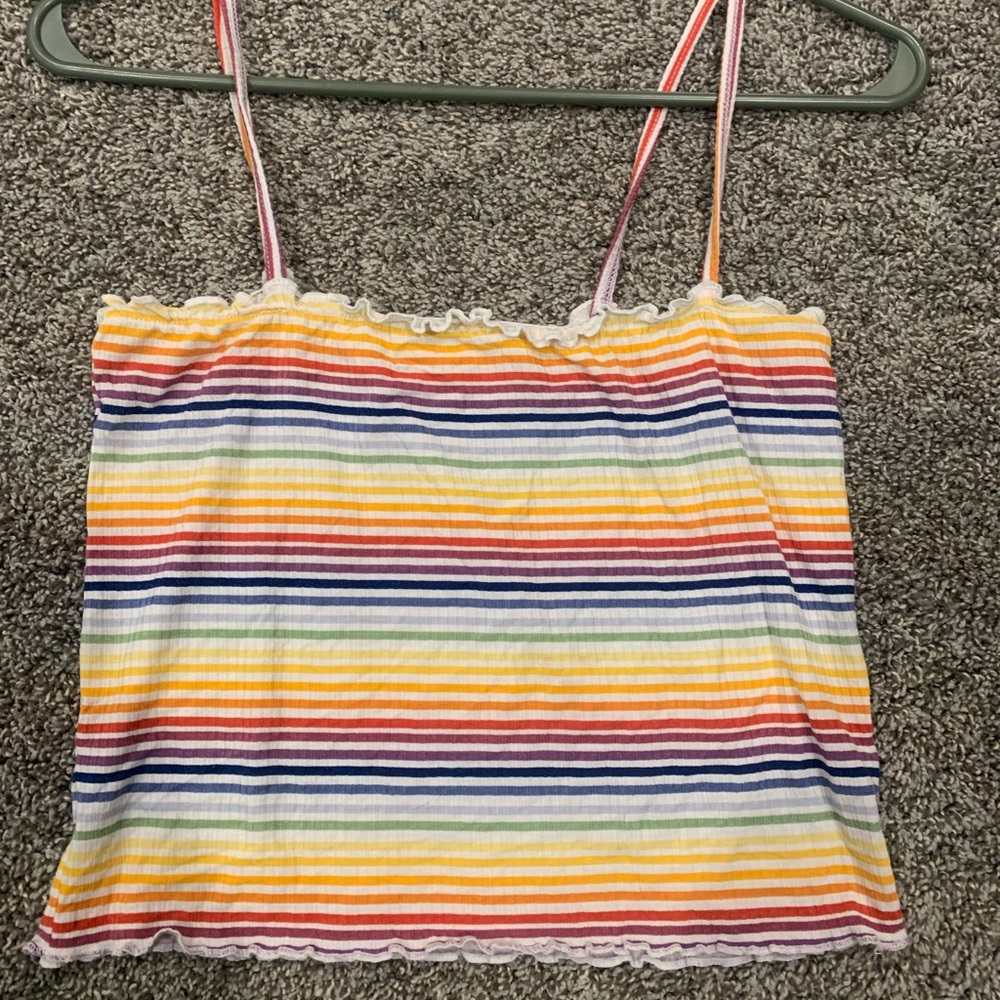 pacsun cropped tank top